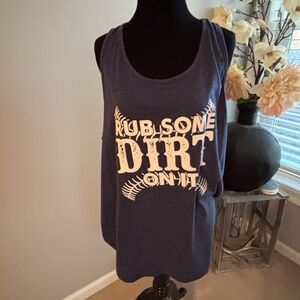 Baseball mom Graphic Tank Top